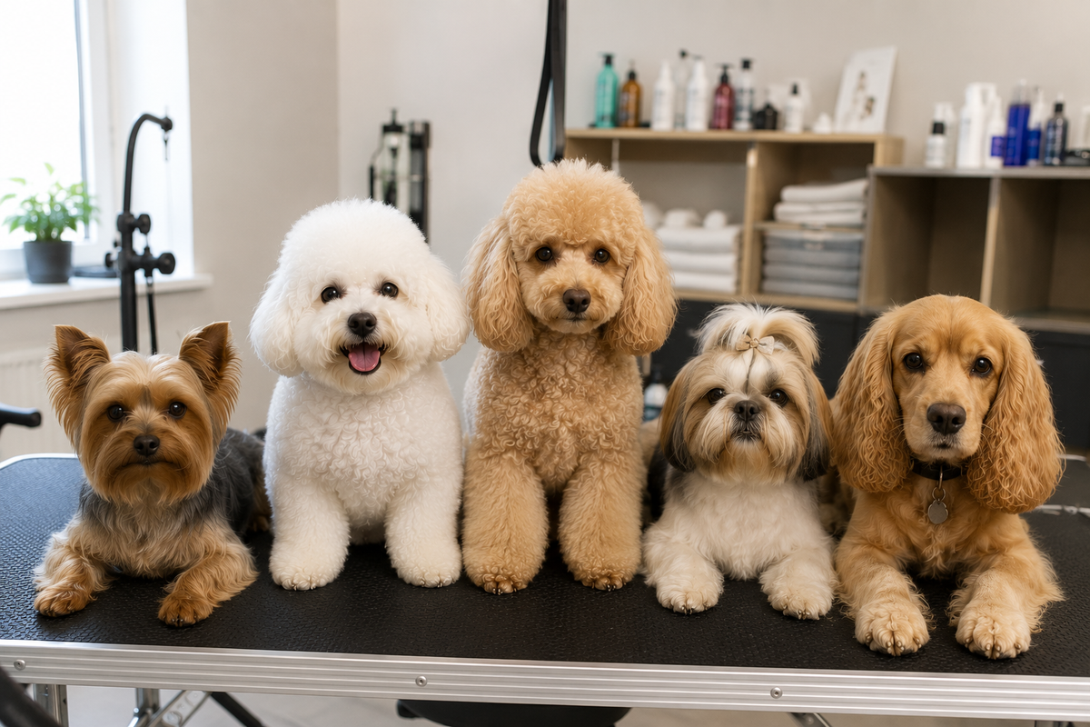 Cat de des trebuie sa iti tunzi cainele? Ghid in functie de rasa si tipul de blana